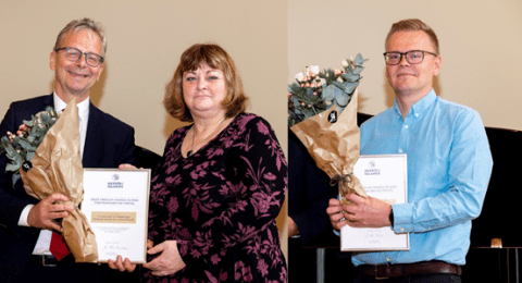 Jóna Freysdóttir og Óttar Rolfsson